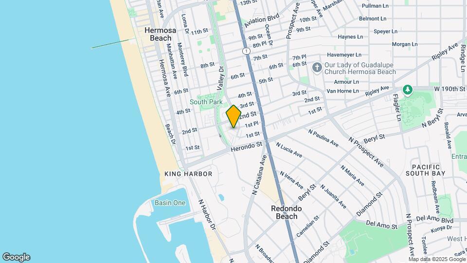 501 Herondo St Map and Location Details