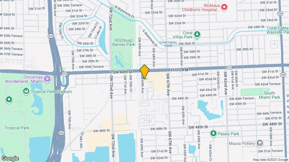 6865 SW 42nd St Map and Location Details