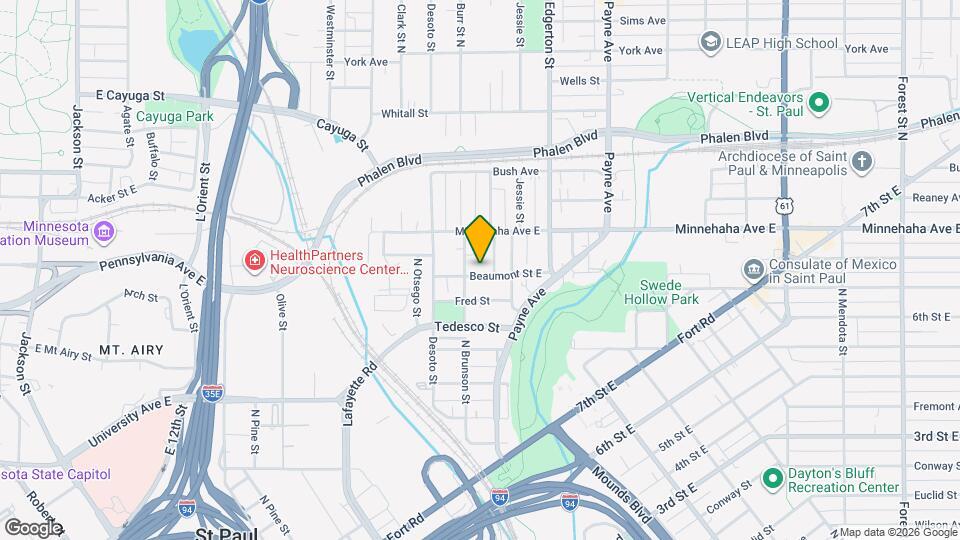 505 Beaumont St E Map and Location Details