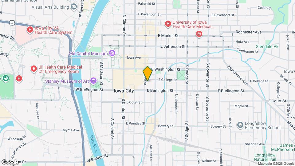 307 E College St, Unit 1833 Map and Location Details