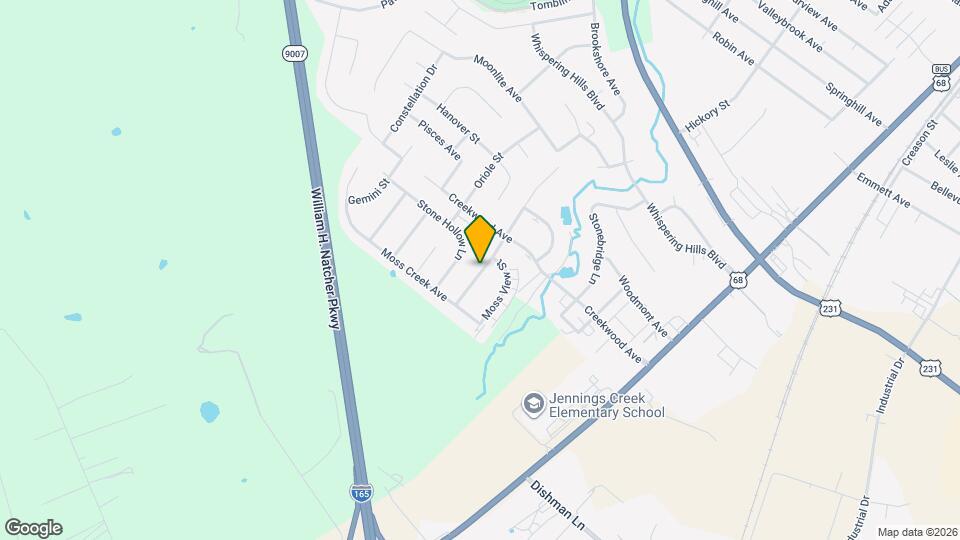 733 Village Creek Dr Map and Location Details