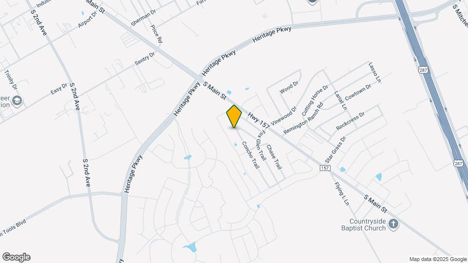 1208 Concho Trail Map and Location Details