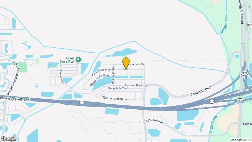 13252 Silver Strand Falls Dr Map and Location Details