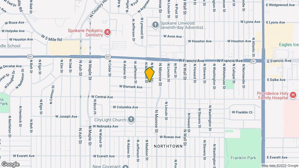 6007 N Buffalo St Map and Location Details
