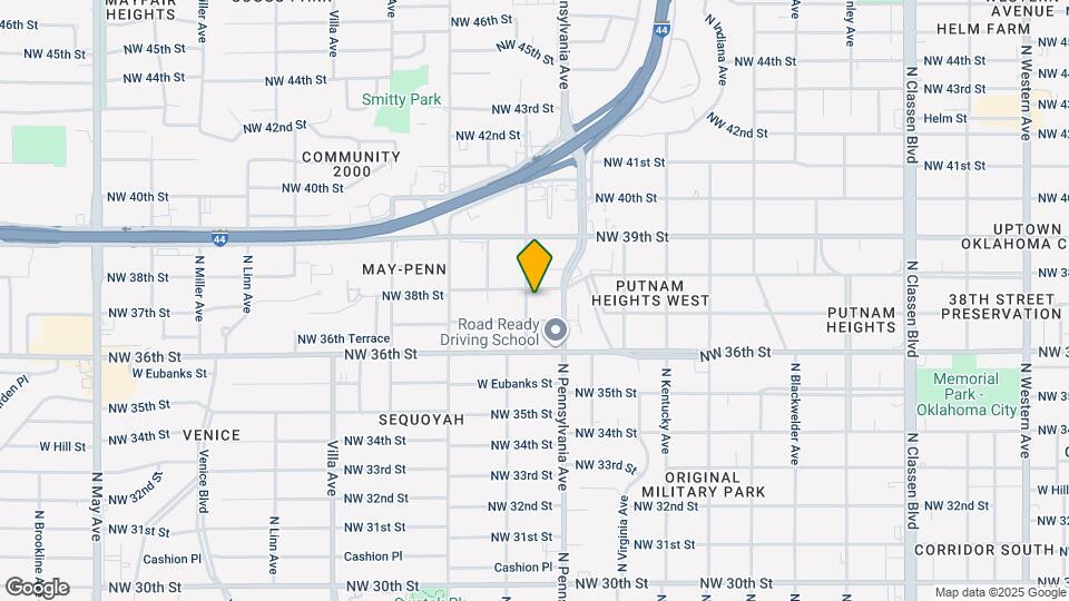 2122 NW 38th St Map and Location Details