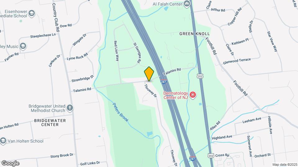 1 Thruway Dr Map and Location Details