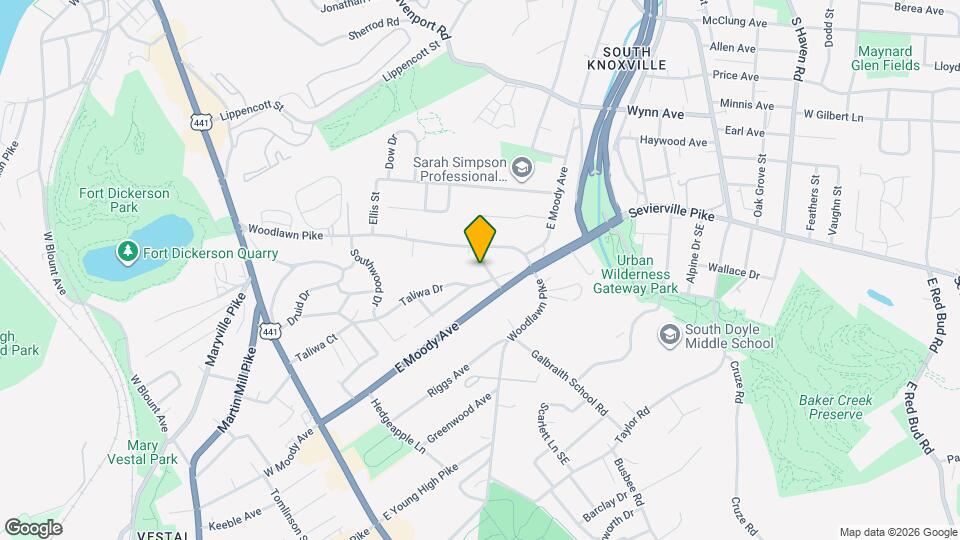 3719 Mooers St Map and Location Details