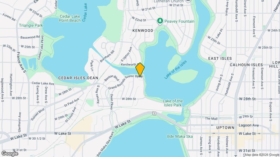 2700 W Lake of the Isles Pkwy Map and Location Details