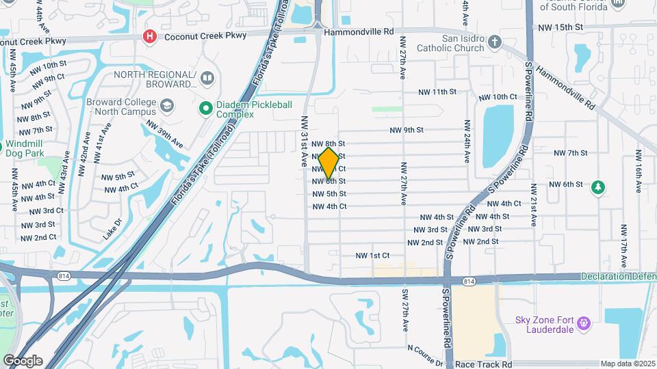 3014 NW 6th St Map and Location Details