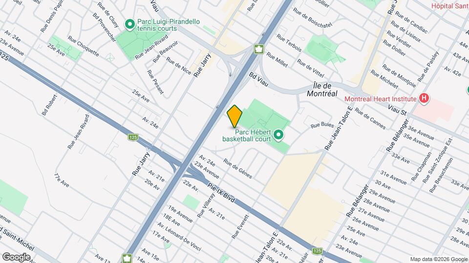 7523-7529 Hébert Rue Map and Location Details