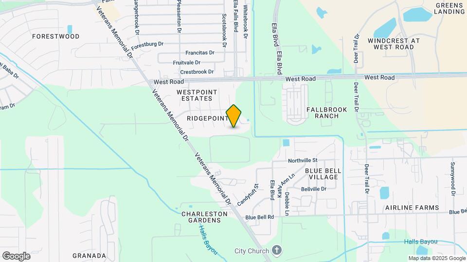 10009 Rosbrook Dr Map and Location Details