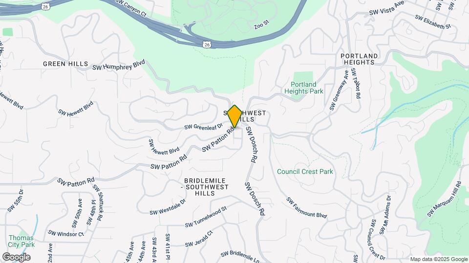 3590 SW Patton Rd Map and Location Details