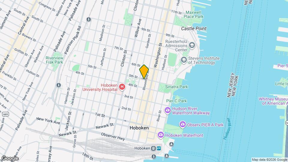 420 Bloomfield St Mapa y Detalles de la Ubicación