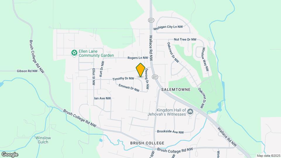2221 Timothy Dr NW Map and Location Details