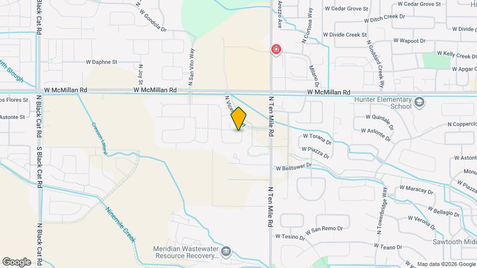 3445 W Torana Dr Map and Location Details