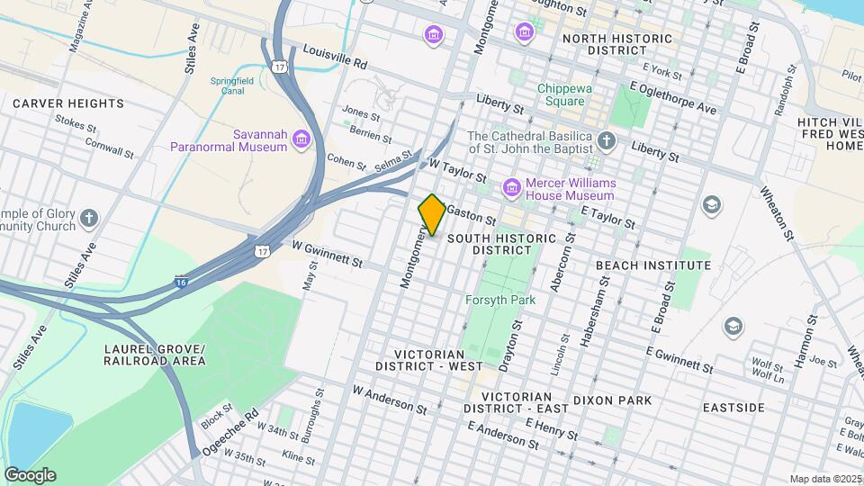 309 Lorch St Mapa y Detalles de la Ubicación