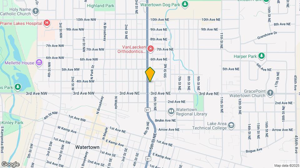 324 4th St NE Map and Location Details