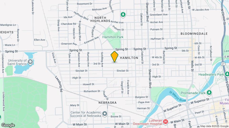 1329 3rd St Map and Location Details