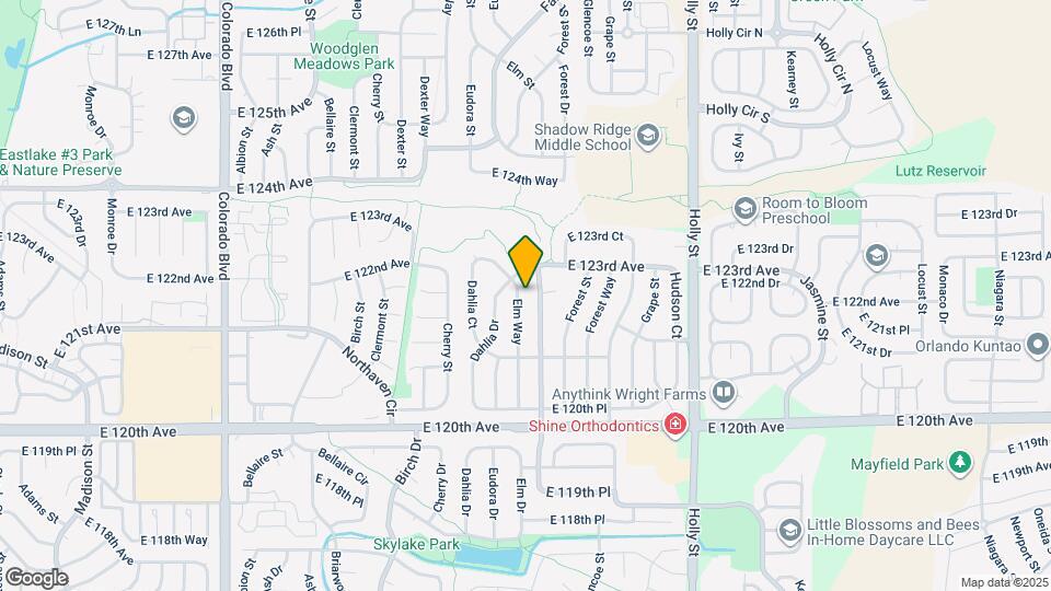 12226 Elm Way Map and Location Details