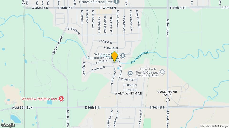 4005 N Garrison Ave Map and Location Details