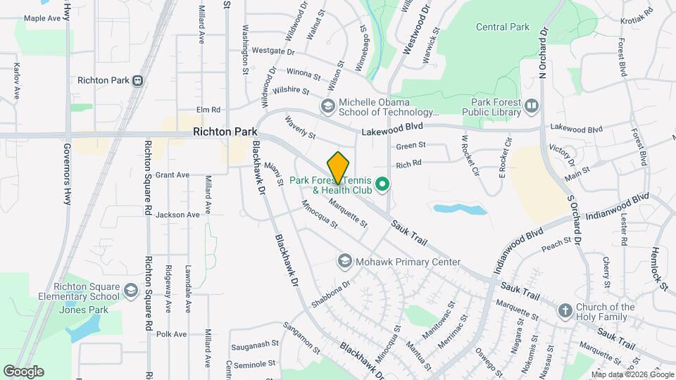 333 Sauk Trail Map and Location Details