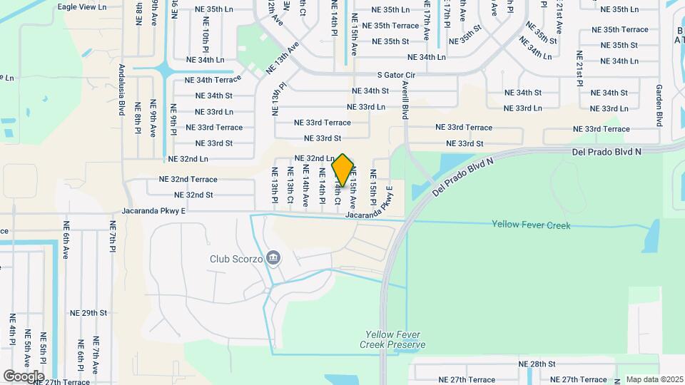3143 NE 14th Ct Map and Location Details