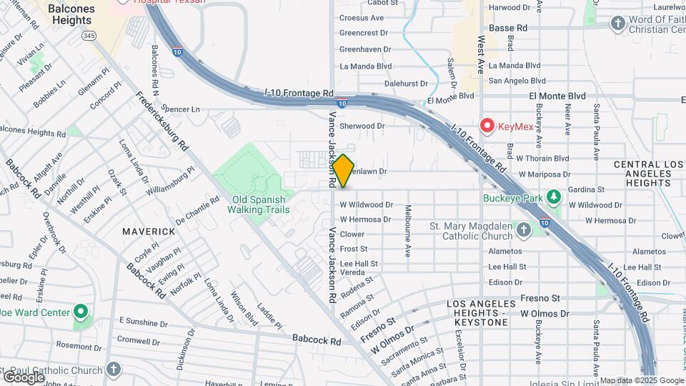 1218 Gardina St Map and Location Details