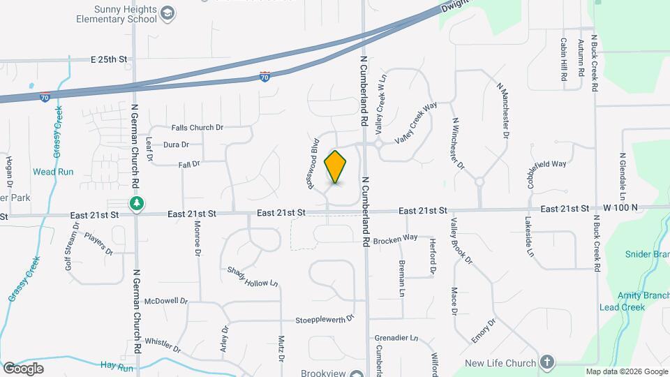 11611 Tucker Ct Map and Location Details