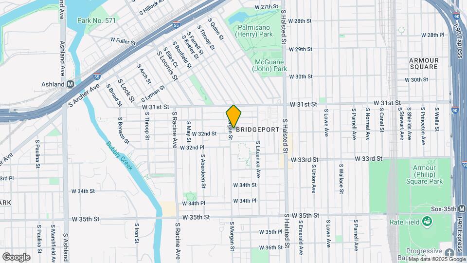 3201 S Morgan St Mapa y Detalles de la Ubicación