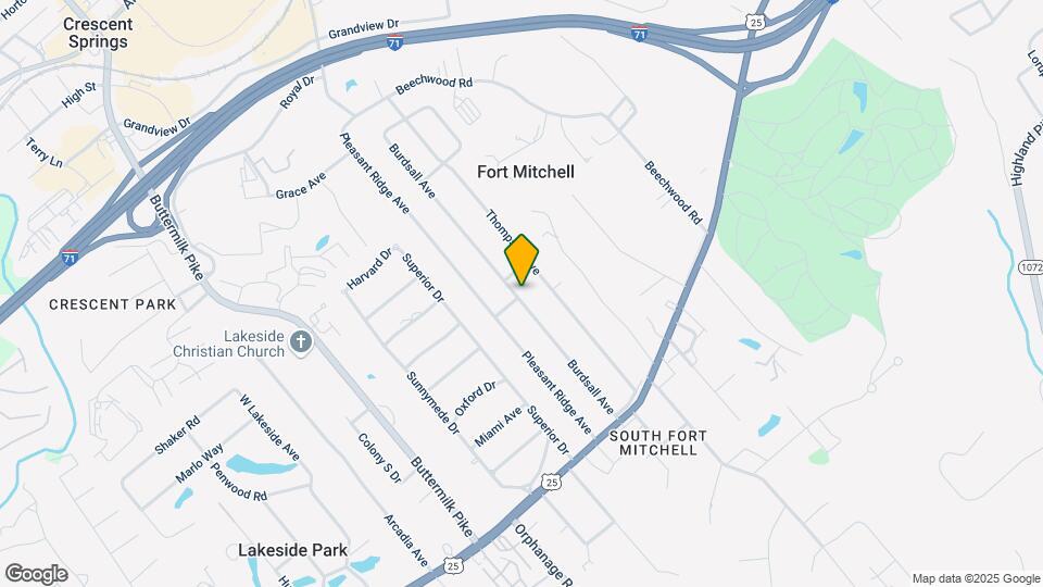 66 Burdsall Ave Map and Location Details
