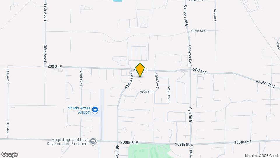 20103 47th Avenue Court E Mapa y Detalles de la Ubicación