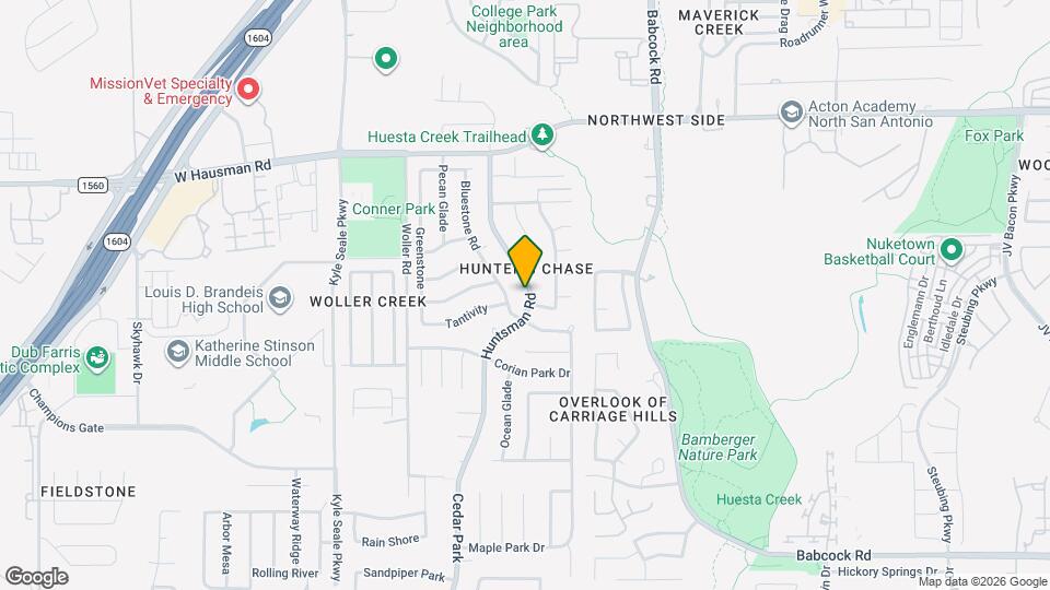 13211 Huntsman Rd Map and Location Details