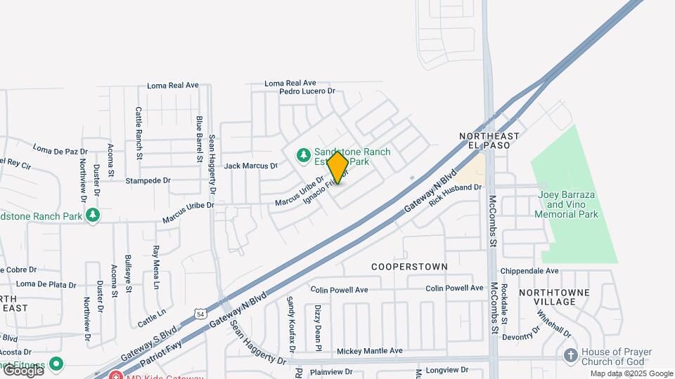5429 Francisco Roque Dr Map and Location Details