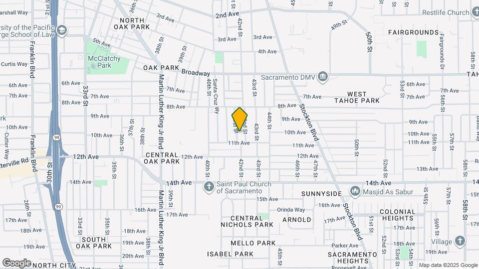 3531 41st St Map and Location Details