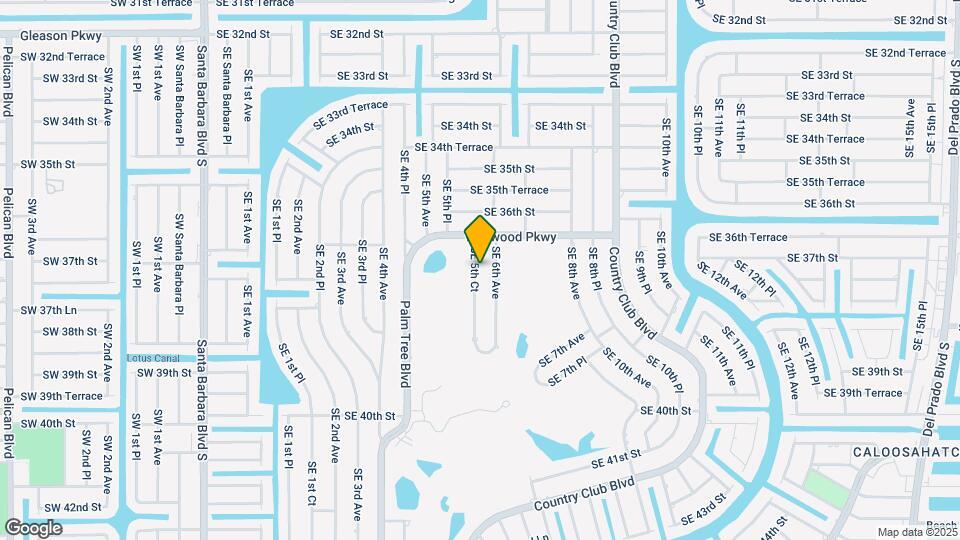 3621 SE 5th Ct Map and Location Details