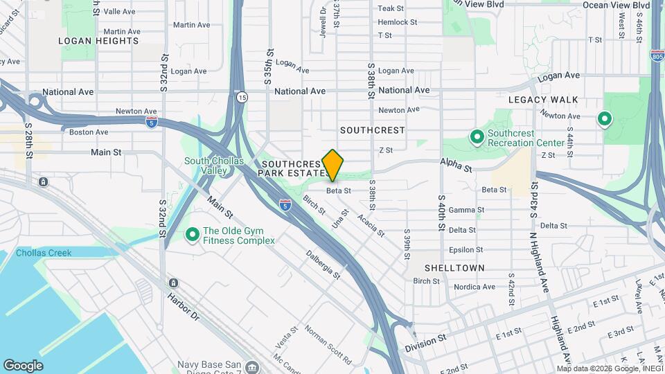 3684 Beta St Map and Location Details