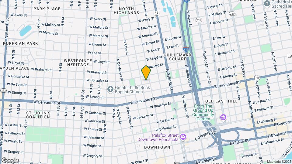 218 W De Soto St Map and Location Details