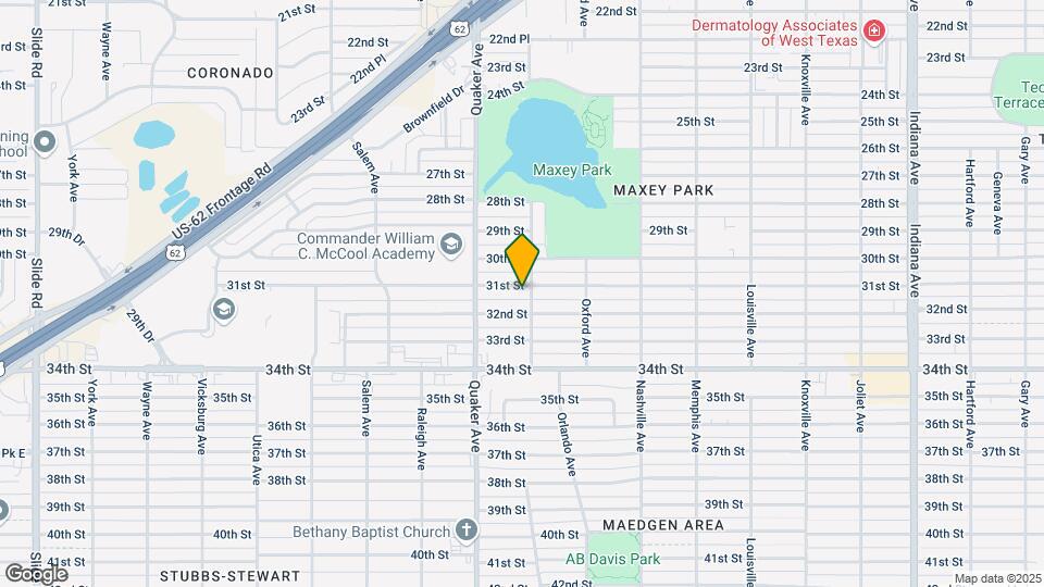 4303 31st St Map and Location Details
