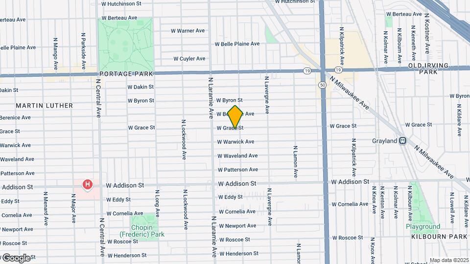 5107 W Grace St Mapa y Detalles de la Ubicación