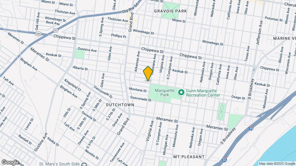 3411 Osage St Map and Location Details