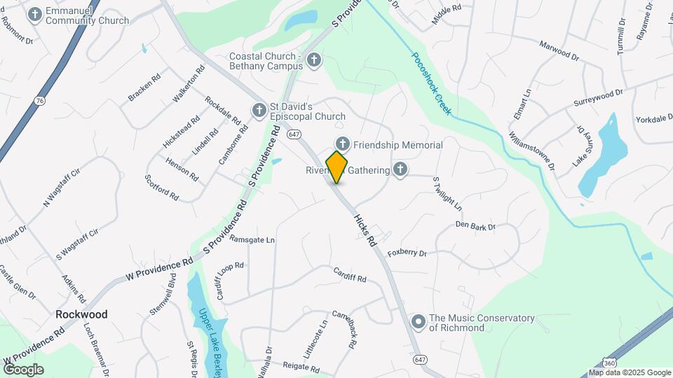 2001 Hicks Rd Map and Location Details