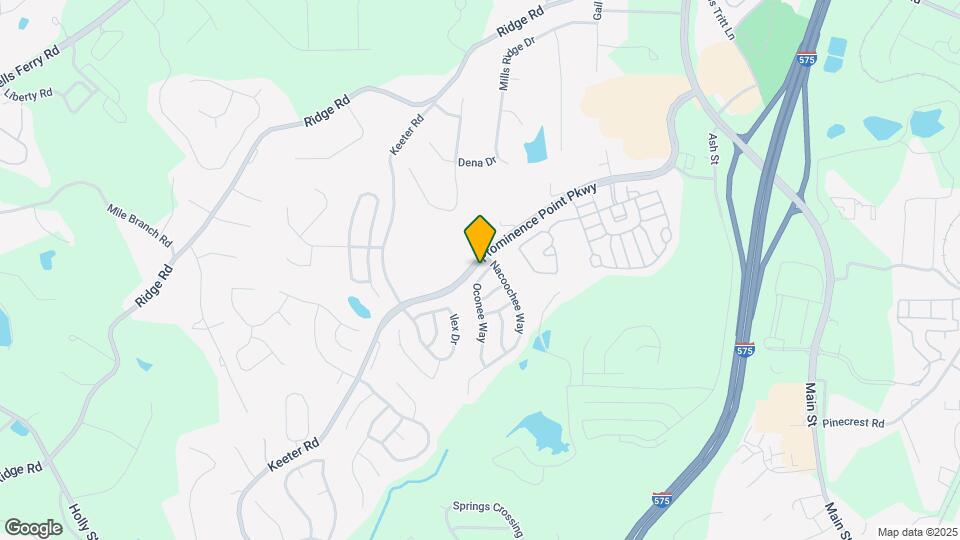 202 Oconee Way Mapa y Detalles de la Ubicación