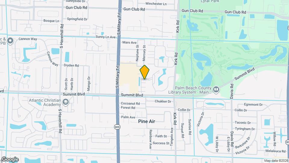 910 Summit Lake Dr Map and Location Details
