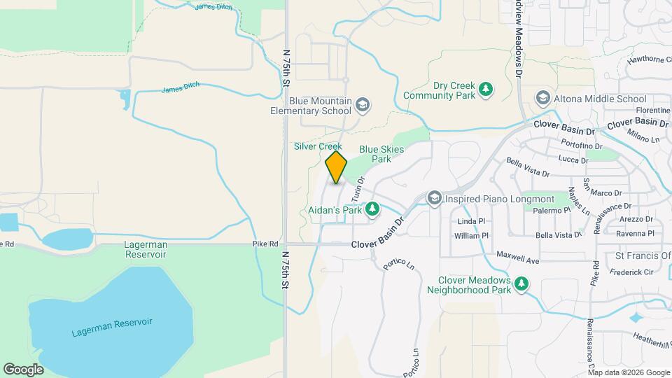 1609 Hallet Peak Dr Map and Location Details