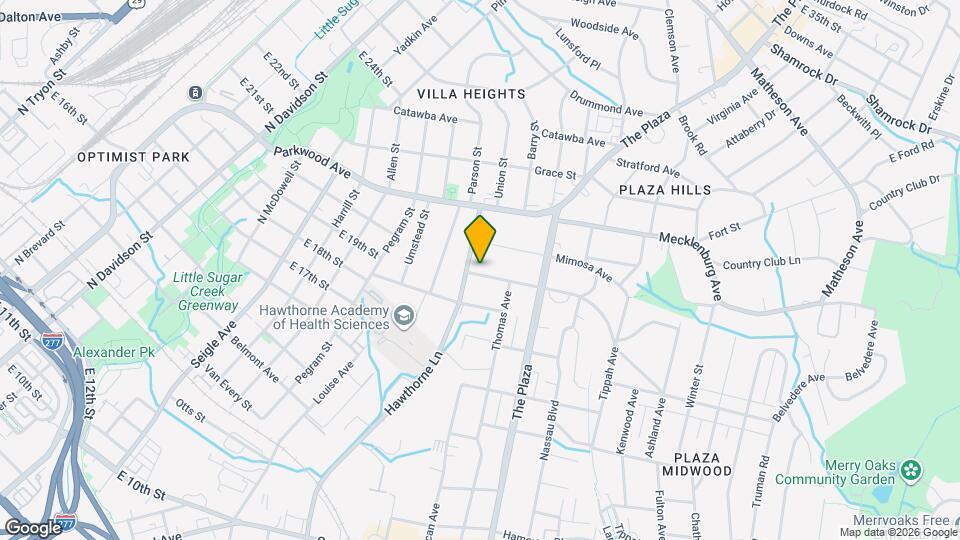 1509 Belvedere Ave, Unit SI ID1590158P Map and Location Details