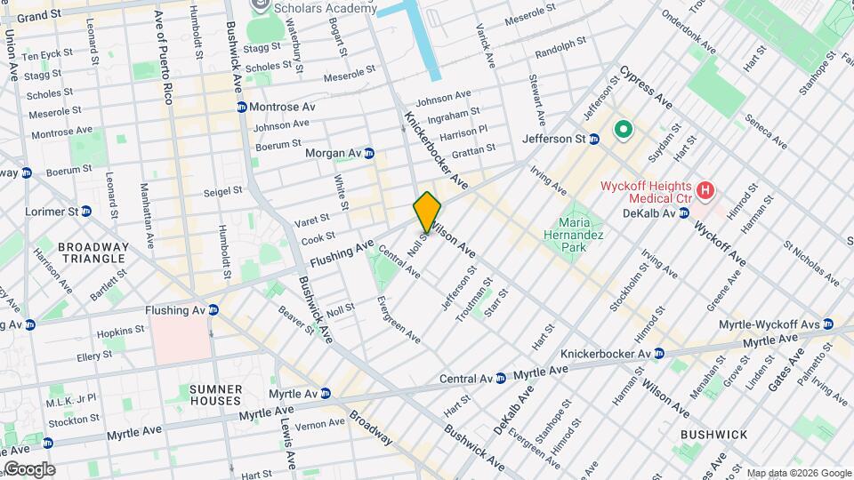 150 Noll St Map and Location Details