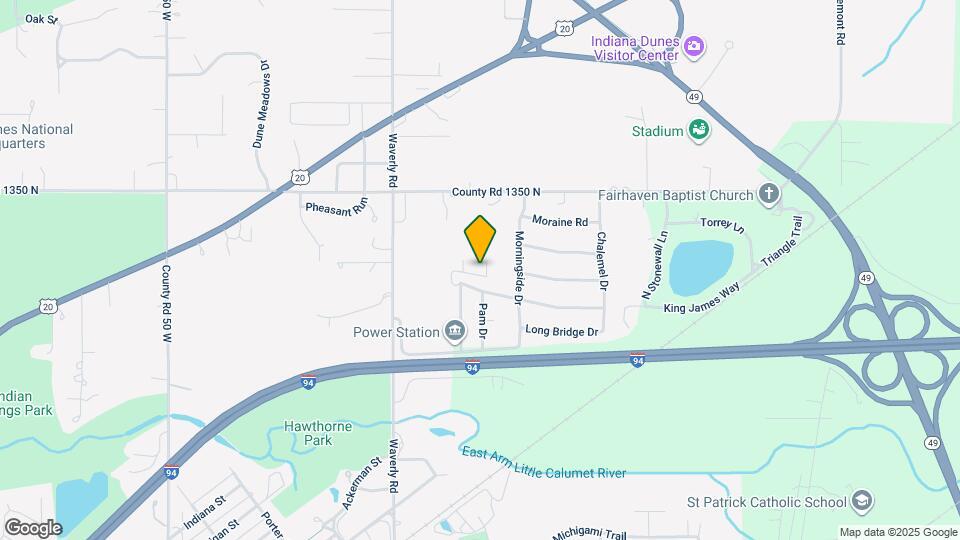 852 Burr Oak Dr Map and Location Details