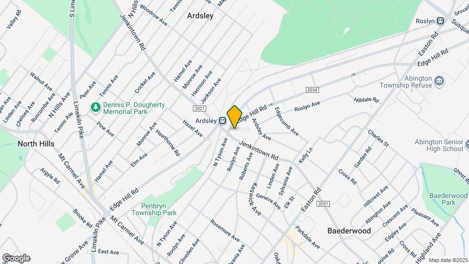 2539 Jenkintown Rd Map and Location Details