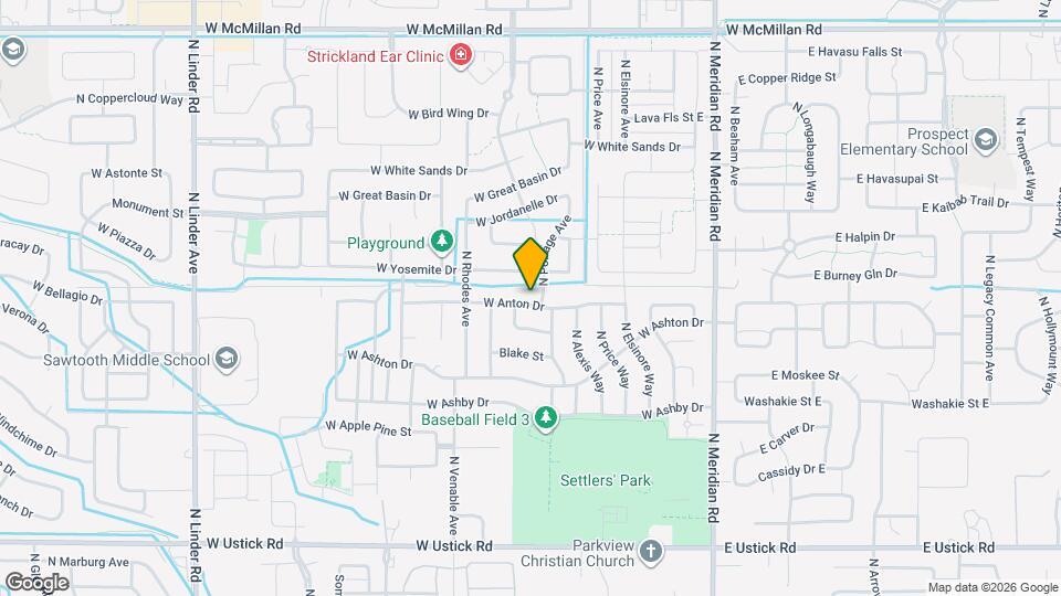 570 W Anton Dr Map and Location Details
