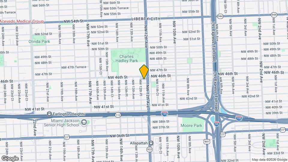 1221 NW 45th St Map and Location Details